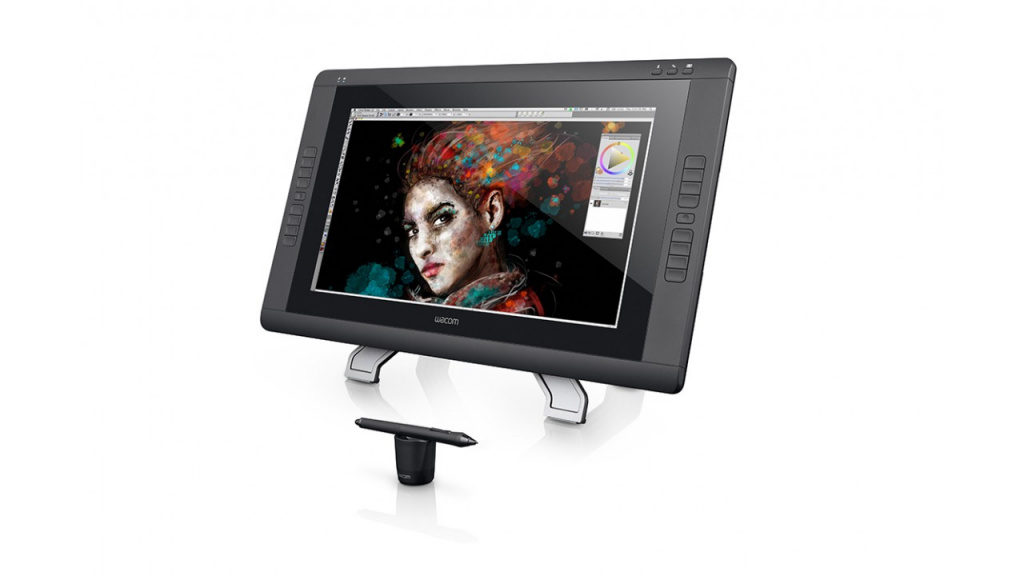 Планшет для рисования Wacom Cintiq 22HD Touch DTH-2200 21.5", TFT IPS,  1920x1080 • WLED