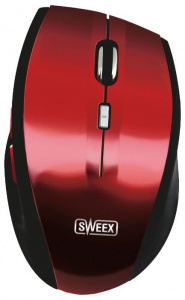 ���� ���� Sweex MI442 Wireless Mouse Voyager Red ��������-�������� ������������