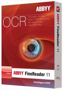  ABBYY FineReader 11 Professional Edition BOX
