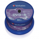 DVD- Verbatim 4,7 Gb, Cake Box