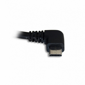  CBR Human Friends USB to Micro USB Angle Black