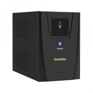 ���� ������ ���� �������������� ������� ExeGate SpecialPro UNB-1200.LED.AVR.2SH.3C13 1200VA/750W, LED, AVR, 2*Schuko+3*C13 Black ��������-�������� ������������
