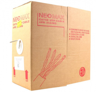 ������ ������� NEOMAX [NM11001] UTP cat.5� 4 ���� (305 �) 0.45�� ����