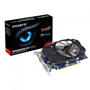  GIGABYTE Radeon R7 250 720Mhz PCI-E 3.0 2048Mb