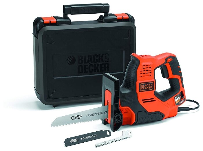 Пила сабельная электрическая BLACK+DECKER RS890K сабельная ручная (500 Вт ) * хо