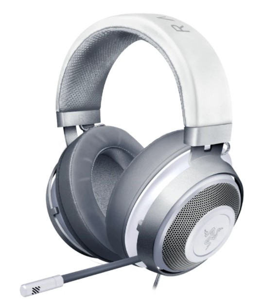 Razer Kraken 2019 mercury white 12 28000 32 50 100 10000 1.3