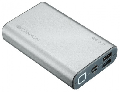   Canyon CND-TPBQC10S 10000mAh Silver