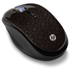   HP Wireless Optical Mobile Mouse Black Cherry - 