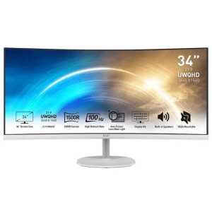    MSI Pro MP341CQW 34", white - 