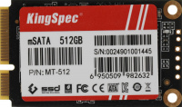 SSD- Kingspec 512Gb mSATA MT-512 MT