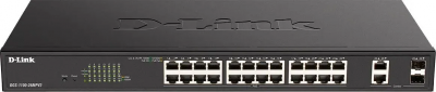 ���������� D-Link DGS-1100-26MPV2/A3A 24�10/100/1000Base-T/2xSFP black