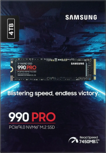 SSD- Samsung 990 PRO 4Tb MZ-V9P4T0BW