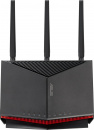 Wi-Fi  Asus RT-BE86U , 802.11 a/b/g/n/ac/ax/be, 2,4 + 5 gGz