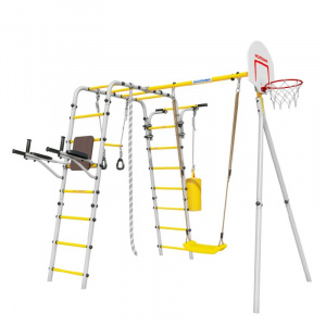 ���� ������ ������� ���������� �������� Romana Fitness + ����������� ������ �103.20.05, grey/yellow ��������-�������� ������������