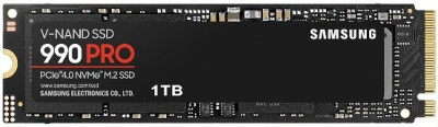 SSD-���������� SAMSUNG M.2 2280 1TB 990 PRO MZ-V9P1T0B/AM