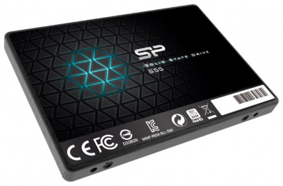 SSD-���������� Silicon Power Slim S55 SP480GBSS3S55S25 (480 Gb, SATA-III, 7 ��)