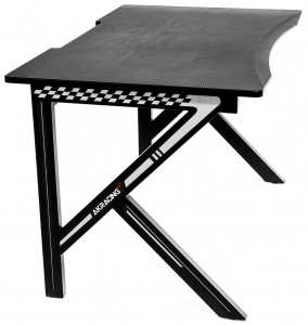   AKRacing Gaming Desk (AK-DESK-WH), Black white