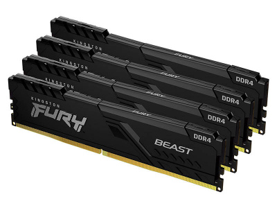   Kingston Fury Beast Black (KF432C16BB1K4/64)