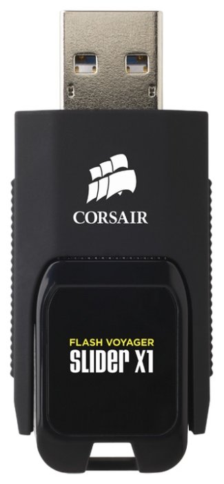 Флешка Corsair Flash Voyager Vega 16GB, Black 16 Гб; USB 3.0; чтение 80 Мб  / с