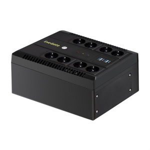 ���� ������ ��� ExeGate NEO Smart LHB-650.LCD.AVR.8SH.CH.RJ.USB 650VA/390W, LCD, AVR, 8*Schuko, RJ45/11, USB ��������-�������� ������������