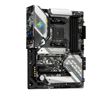 Материнская плата ASRock B550 Steel Legend ATX, чипсет AMD B550 • AM4 • 4x DDR4 (до 128 Гб) — купить за 14265 руб.