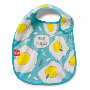    Happy Baby Waterproof Baby Bib blue - 