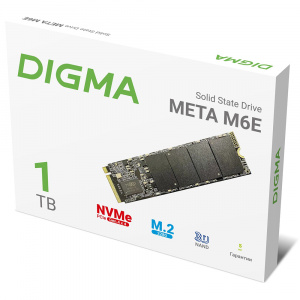 SSD-���������� Digma 1TB PCIe 4.0 x4 DGSM4001TM6ET