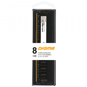 ����������� ������ Digma 8Gb DDR4 2666MHz DGMAD42666008D