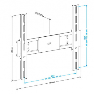��������� Holder LCD-F4611, Black
