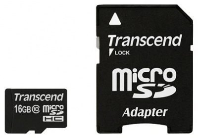     Transcend microSDHC 16Gb class10 + SD- - 