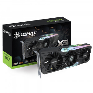 ���������� INNO3D RTX4060Ti 8GB ICHILL X3 GDDR6 128-bit DPx3 HDMI 3FAN RTL