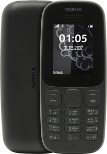     Nokia 105 TA-1010, Black - 