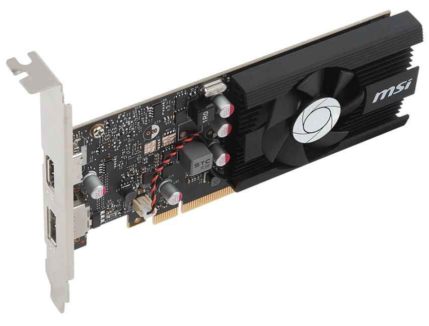 MSI GeForce GT 1030 LP OC 2Gb GDDR5 HDMI DP TopComputer