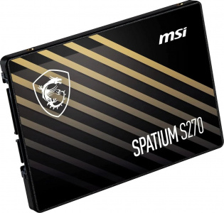 SSD-���������� MSI 240GB SPATIUM S270 Client SSD SATA 6Gb/s 2.5" S78-440N070-P83