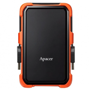    Apacer AC630 (AP1TBAC630T-1) HDD, 1TB USB3.1/Black-Orange