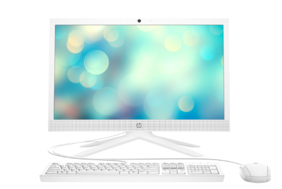    HP 21-b0053ur AiO (5D1Q7EA#ACB) 20.7" Full HD/Celeron J4025/4GB/128GB SSD/UHD Graphics 600/noDVD/DOS, white - 