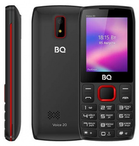     BQ 2400L Voice 20 512Mb/4Gb black-red - 