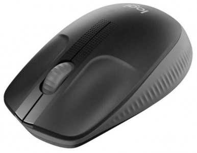   Logitech M190 Wireless Mouse, Black - 