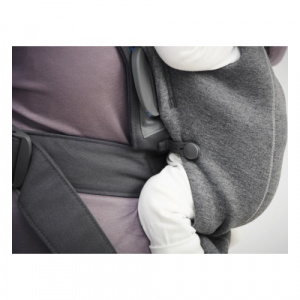   - BabyBjorn Mini Cotton Jersey dark grey - 