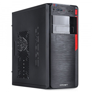 ��������� ���� TopComp AK 121979951 AMD Ryzen 7 5700X/Amd A520/8/SSD 240/NVIDIA GT 730 2gb/��� ��/black
