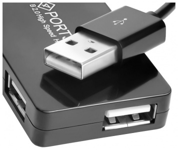   USB- GreenConnect GCR-UH244B black - 