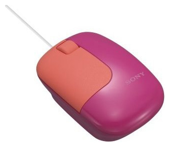 Фото Мышь Sony SMU-C3P USB Pink интернет-магазина ТопКомпьютер