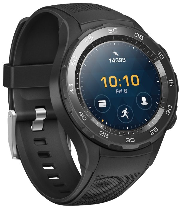 Huawei Watch 2 Sport 4G LEO DLXX Carbon black Android 4.3 iOS 9 48
