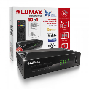 TV- Lumax DV2117HD, black