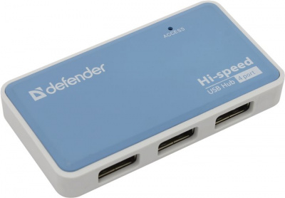   USB- Defender Quadro Power, white/blue - 