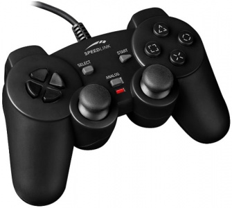 ���� ������ ������� Speedlink STRIKE Gamepad Black ��������-�������� ������������
