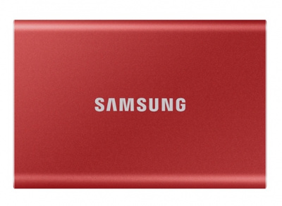 SSD-  Samsung T7 External 2Tb red