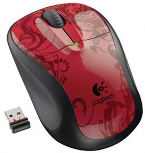 ���� ���� Logitech M305 Red Tendrils ��������-�������� ������������