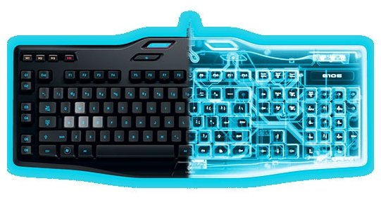 Logitech Gaming Keyboard G105 Black USB USB