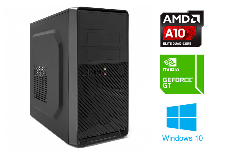 Системный блок игрового ПК TopComp MG 51492490 AMD A10 X4 8770 3.5 ГГц .